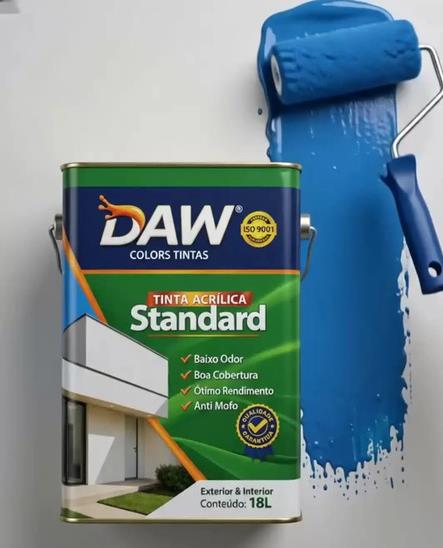 Tinta Mepco Standard Interior/Exterior Branco Neve 18L