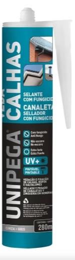 Veda Calha Unipega Cinza 280ml/400g