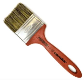 Pincel Trincha Média 2.1/2 Cerdas Cinza Modelo 700 Condor